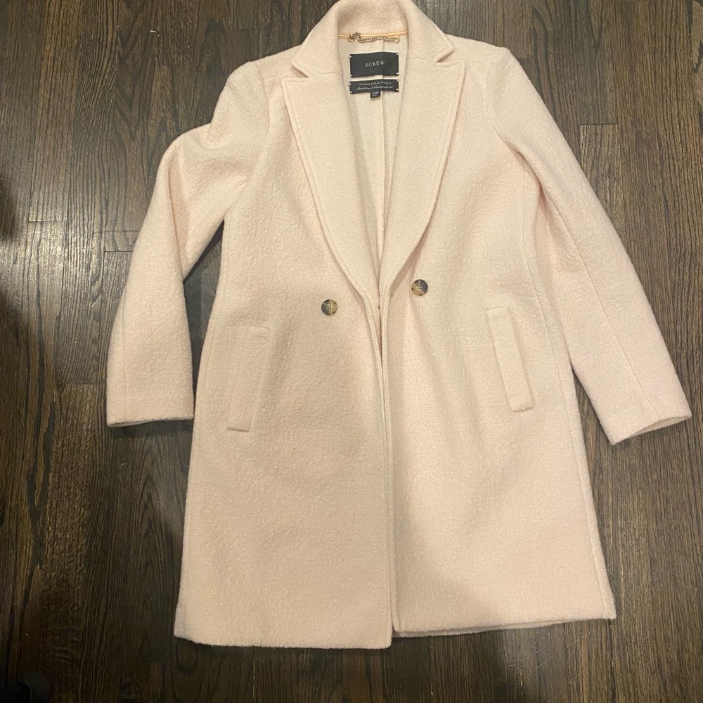 The perfect white winter coat